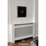 Bemonte Home Elegance Petek Kaplama, [140 cm ] Petek Kapama, Kalorifer Kaplaması, Petek Önü Dresuar, Peteklik - Beyaz
