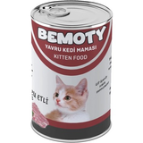 Bemoty 12x415 gr Kuzu Etli Yavru Kedi Konserve Yaş Mama