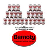 Bemoty 24x415 gr Kuzu Etli Yetişkin Köpek Konserve Mama