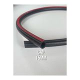 bemsa kauçuk plastik ürünleri BANTLI KAPI SÜNGER FİTİLİ NO 2 (15mm) (1 Adet/1 Metre)