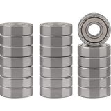 Bemy Ticaret 20 Adet 608ZZ Çift Metal Conta Rulmanları 8X22X7 Mm, Önceden Yağlanmış ve Stabil Performans ve Maliyet Etkili, Derin Yivli Bilyalı Rulmanlar.