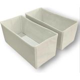 Bemy Ticaret Beyaz Çekmece Içi Düzenleyici Organizer Set - Çok Amaçlı Dolap Içi Kutu Seti (28 * 13 * 13)
