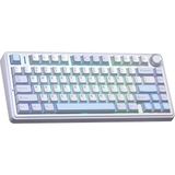 Bemy Ticaret F75 Mekanik Rgb Tkl Nimbus V3 Switch Kablosuz Makrolu Hot Swap Klavye Buz Mavisi