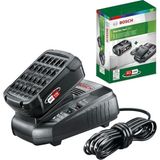 Bemy Ticaret Home And Garden 18 Volt Akü ve Al 1830 Cv Şarj Cihazı Başlangıç Seti, 2.5 Ah Akü, 300L/SAAT Debi, 0.365 kg