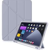 Bemy Ticaret iPad Air 3 10.5 ile Uyumlu Kılıf Kalem Bölmeli Trifolding Case A2152 A2123 A2153 A2154 Mor