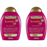 Bemy Ticaret Keratin Yağı Içeren Şampuan, 385 Ml, 2'li Paket