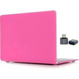 Bemy Ticaret MacBook Pro 13 Mat Kılıf A1706 A1708 A1989 A2159 Uyumlu Tpu Sert Kılıf Ince Hafif Buzlu Koruyucu Kapak Laptop Kılıfı 2016-2019 Pembe