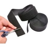 Bemy Ticaret Magnet 3 Metre Cırt Cırtlı Bant, Kaliteli Cırt Bant, Çırt Çırt Band, Çift Taraflı Cırt En 5cm x Boy 3mt