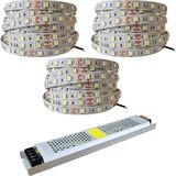 Bemy Ticaret Metre Şerit LED Günışığı Renk + 12V 16.5 Amper 200 Watt LED Trafo - 3 Dirençli Double Pcb - Oturma Odası, Yatak Odası ve Mutfak Için Gizli Aydınlatma