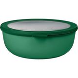 Bemy Ticaret - Multi Bowl Cirqula Round - Kapaklı Saklama Kabı - Buzdolabı Için Hava Geçirmez Saklama Kutusu ve Mikrodalga Fırın Kabı Olarak Uygundur - 2250 ml - Canlı Mavi