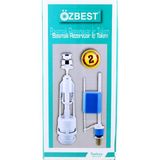 Bemy Ticaret Öz Best Rezervuar Basmalı Iç Takım Klozet Sifon Iç Takımı