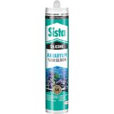 Bemy Ticaret Silikon Mastik Aquarium, Balıklara Zarar Vermeyen Akvaryum Silikonu, Uv Dirençli Silikon Mastik, Elastikiyeti Yüksek Güçlü Yapıştırıcı, 1X280ML