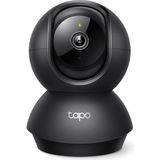 Bemy Ticaret Tapo C211 2k 3mp Yatay ve Dikey Ev Güvenliği Wi-Fi Kamerası, Gece Görüşü, IP66 Su Geçirmez, Siyah Renk + 64GB Kioxia Microsd Bellek