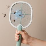 Bemy Ticaret Taşınabilir Sinek Öldürücü Mor Işık Tenis Raketi 21CM x 26CM Şarjlı Dekoratif Yatak Odası, Çocuk Odası, Bebek Odası Sinek Kovucu USB Şarjlı USB-016 (Yeşil)
