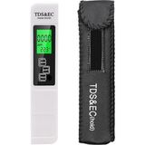 Bemy Ticaret Test Cihazı, Çok Fonksiyonlu Dijital LCD Su Test Cihazı Sıcaklık Tds Ec Metre Içecek Içecek Için
