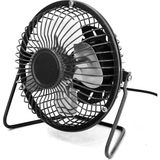 Bemy Ticaret USB Mini Yazı Masası"fan Küçük Masaüstü Fan Sessiz ve Güçlü Metal Tasarım USB Güç Destekli (Siyah)