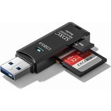 Bemy Ticaret Wlue 2'si 1 Arada USB 3.0 Micro Sd/tf Kart Okuyucu, Veri Aktarım Adaptörü