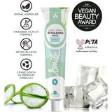 Ben & Anna Beyaz Diş Macunu 75 ml Florürlü Vegan Doğal Parlaklık Bakımı
