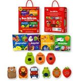 Ben Bilirim İngilizce Destekli İlk Kitaplarım (4 kitap + 6 Magnetli Dokun Hisset Kart)