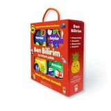 Ben Bilirim İngilizce Destekli İlk Kitaplarım Seti - 4 Kitap Takım - 6 Magnetli Dokun Hisset Kartlar