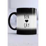 Ben Kalp Çay Kupa Bardak Sihirli - 1 Adet - 300 ml - Siyah