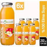 Ben Organic Elma Suyu 6 x 250 ml