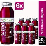 Ben Organic Kırmızı Meyveler Suyu 6 x 250 ml