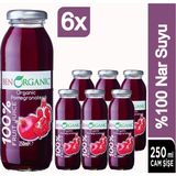 Ben Organic Nar Suyu 6 x 250 ml
