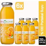Ben Organic Portakal Suyu 6 x 250 ml