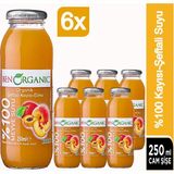 Ben Organic Şeftali Kayısı Elma Suyu 6 x 250 ml