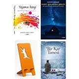 Ben Yazarım Yayınları Yaşamın Rengi - Ibrahim Coşkun Akyüz + Kuzey Işıklarının Şarkısı + Telefon Tutucu + Bir Kar Tanesi