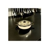 BENA LİFE 20 Cm Krem Çift Kulp Granit Tencere