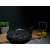Bena Life 26 cm Siyah Yanmaz Yapışmaz Granit Tava