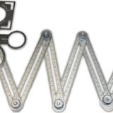Benan Tools Çok Fonksiyonlu Delik Şablon Cetveli 127 cm.