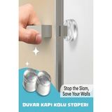BENCEAL 6'lı Set Kapı Duvar Koruyucu Darbe Emici Çarpma Önleyici Kendinden Yapışkanlı Silikon Stoper