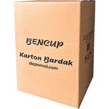 Bencup 7 Oz Karton Bardak 3000'li Koli Standart Baskı ile Ekonomik Kullan At Ürünler