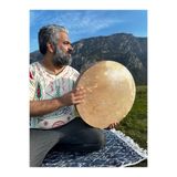 bendirarbane Erbane(32cm)bendir,def,çocuklar için uygundur hakiki deri halkalı çantası ile birlikte