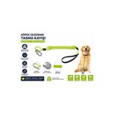 beneficio 1,5 metre Köpek Gezdirme Tasma Kayışı Siyah 50 Kg'a Kadar Köpekler Için Tasma Halatı Gezdirme Ipi çelik halatlı