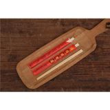 Benefisha Bambu Chopstick Kılıflı Siyah-Kırmızı 24Cmx100adet
