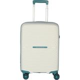 Benetton 14BNT1700-03 Unisex Trolley 50 cm Kabin Boy Valiz - Beyaz
