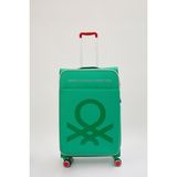 Benetton 14BNT2200-01-YSL Trolley 70 cm Yeşil Büyük Boy Valiz