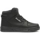 Benetton 31085 Genç 4K Sneaker Hi Ayakkabı - Siyah - Siyah