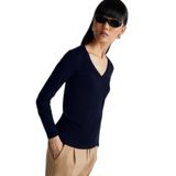 Benetton 3GA2E4245 Lacivert Kadın T-Shirt