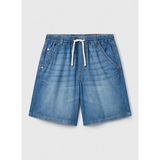 Benetton 4DHJC9047 - Koyu İndigo Normal Bel Regular Fit Erkek Çocuk Şort