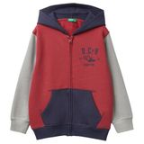 Benetton Baskılı Erkek Çocuk Sweatshirt, 13-14 Yaş, 5003306444, Bordo - Gri, erkek-çocuk