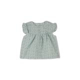 Benetton Bebek Toz Pembe Tamamı Desenli Kolu Fırfırlı Arkası Düğmeli Gömlek, Toz Pembe, 3-6 Ay