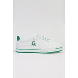Benetton Benetton® Ithal Beyaz Yesil Çocuk Spor Ayakkabı BNI-10024 - Beyaz - Yeşil