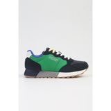Benetton Benetton® Ithal Lacivert Yeşil Kadın Spor Ayakkabı BNI-10048 - Lacivert - Yeşil