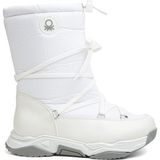 Benetton BN-30392-3256 Beyaz Gri Kadın Bot