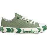 Benetton BN-30620-3374 Yeşil Kadın Spor Ayakkabı